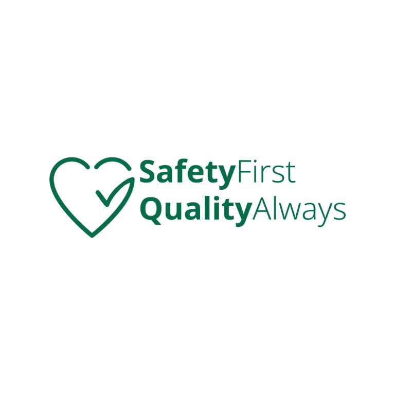 SAFETY FIRST LOGO - GRASS DARK